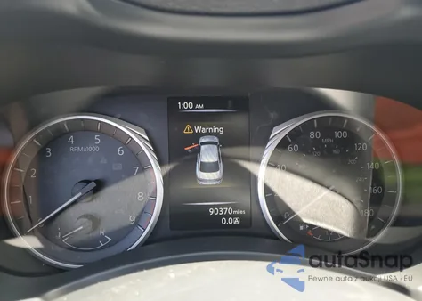 2018 Infiniti Q50 Red Sport 400 z USA, uszkodzony, nr VIN JN1FV7AR8JM480495